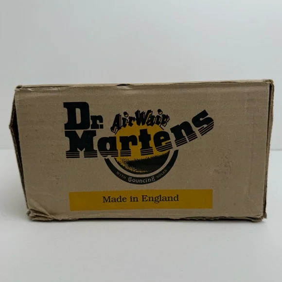 Vintage Dr. Martens Doc MIE England Empty Shoe Boot Box Shoebox - Picture 2 of 9